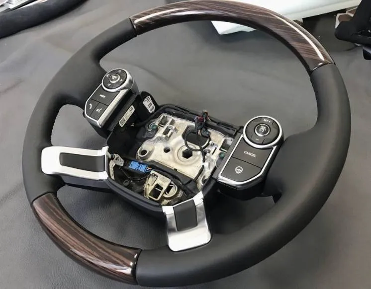 Перетяжка руля и интерьера